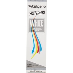 Полуперманентная краска Vivid Color, 100 мл, белая, Vitalcare