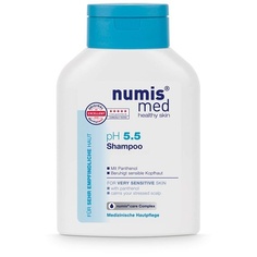 Шампунь Ph 5.5 Успокаивающий шампунь для волос для очень чувствительной кожи 200мл, Numis Med