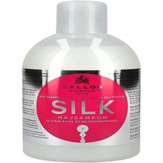 Kjmn восстанавливающий шампунь для волос Silk, 1000 мл, Kallos
