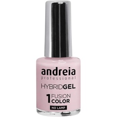 Профессиональный гибридный гель-лак для ногтей Fusion Color H20 Розовый — в 2 шага Не требуется лампа Длительный срок службы Легко снимается, Andreia