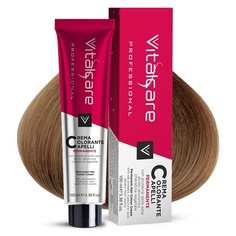 Краска для волос Vitalcare Silk Protein 00 мл № 8/00 Светло-русый, Vitalcare Professional