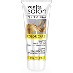 Salon Professional Color Care Осветляющий шампунь для натуральных, осветленных и окрашенных волос, Venita