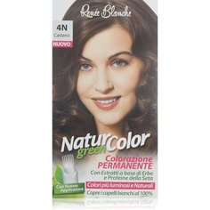 Стойкая краска для волос Natur Color Green 4 Коричневая, Renee&apos; Blanche S.R.L