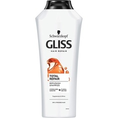 Schwarzkopf Kur Total Repair Шампунь, 400 мл, 13,3 жидких унций, Gliss