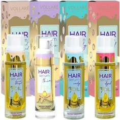 Vollar Cosmetics Сыворотка для волос с кокосовым маслом, 30 мл, обогащенная кокосовым маслом, для ухода за тонкими, нежными, вьющимися волосами, Vollare Cosmetics