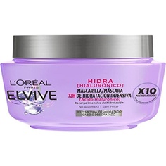 Elvive Hidra Гиалуроновая маска для волос, 72 часа увлажнения, 300 мл, L&apos;Oreal L'Oreal
