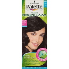 Стойкая органическая салонная краска для волос «Морской черный» 900, Palette