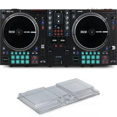 2-канальный моторизованный DJ-контроллер Rane One с крышкой Decksaver