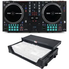 2-канальный моторизованный DJ-контроллер Rane One в летном футляре