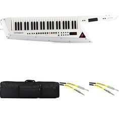 Комплект синтезатора Keytar Stage с 49 клавишами Roland AX-Edge — белый