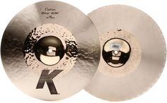 Гибридные тарелки хай-хэта Zildjian 14,25 дюйма K Custom Hybrid