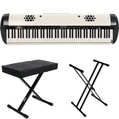 Korg SV2-SP, 88-клавишный набор сценического винтажного пианино Essentials Essentials Bundle