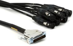 8-канальный аналоговый интерфейсный кабель Mogami Gold DB25-XLRF — 10 футов