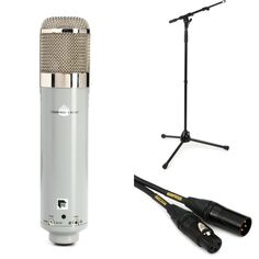 Chandler Limited REDD Microphone Ламповый конденсаторный микрофон с большой диафрагмой, подставкой и кабелем