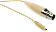 Сменный кабель для гарнитуры Galaxy Audio CBLSHU с разъемом TA4F для беспроводной связи Shure — бежевый