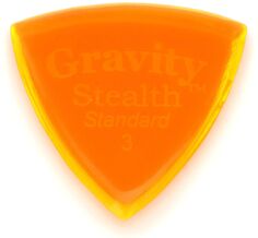 Медиатор Gravity Picks Stealth, стандартный, 3 мм