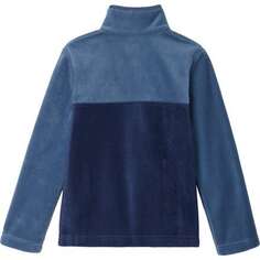 Флисовый пуловер Steens Mountain на кнопке 1/4 — для мальчиков Columbia, цвет Collegiate Navy/Dark Mountain