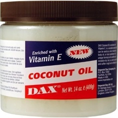 Кокосовое масло, обогащенное витамином Е, 14 унций, 397 г, Dax