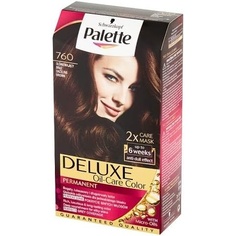 Палитра перманентной краски для волос Deluxe 4-65 760 Dazzling Brown 115 мл, Schwarzkopf