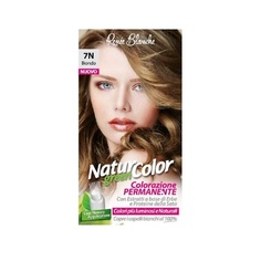 Перманентная краска для волос натурального цвета зеленая 7N для светлых волос, Renee&apos; Blanche S.R.L