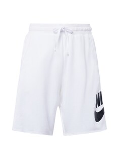 Свободные брюки Nike Sportswear Club Alumini, белый