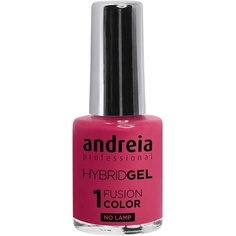 Профессиональный гибридный гель-лак для ногтей Андрея Fusion Color H19 Красный - оттенки розового, Andreia