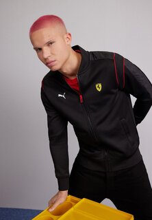 Спортивная куртка FERRARI RACE Puma, черный