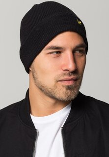 Шапка RACKED BEANIE UNISEX Lyle &amp; Scott, настоящий черный