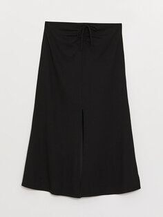 Женская юбка узкого кроя LCW Casual, новый черный