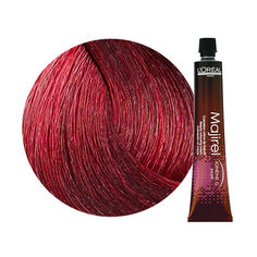 Стойкая краска для волос 6.66 темно-русый красный глубокий L&apos;Oréal Professionnel Majirel, 50 мл