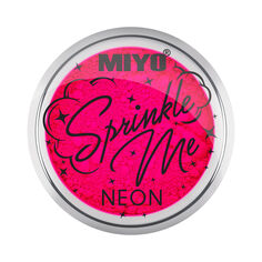 Рассыпчатые тени для век 20 розовая пантера Miyo Sprinkle Me Neon, 1,5 гр