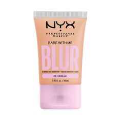 Тональный крем для лица ваниль Nyx Professional Makeup Bare With Me Blur Tint, 30 мл