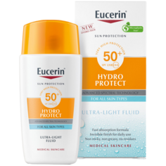Флюид для лица с spf50+ Eucerin Hydro, 50 мл