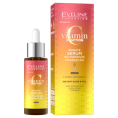 Ночная сыворотка для лица против морщин Eveline Cosmetics Vitamin C, 30 мл