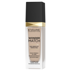 Тональный крем для лица 12 светлый натуральный Eveline Cosmetics Wonder Match, 30 мл