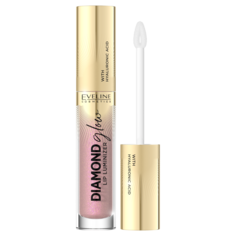 Блеск для губ с гиалуроновой кислотой 08 Eveline Cosmetics Diamond Glow, 4,5 мл