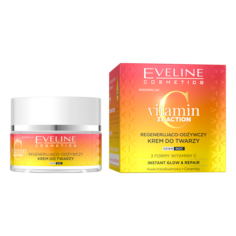 Восстанавливающий ночной крем для лица Eveline Cosmetics Vitamin C, 50 мл