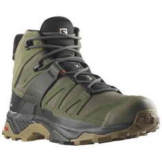 Ботинки Salomon X Ultra 4 Mid Goretex Hiking, зеленый