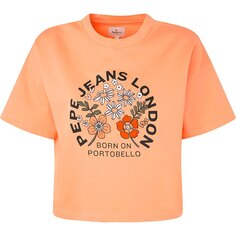 Толстовка Pepe Jeans Ofra Short Sleeve, оранжевый