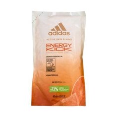 Гель для душа, сменный блок, 400 мл Adidas, Energy Kick