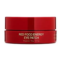 Гидрогелевые патчи для глаз, 60 шт. Yadah, Red Food Energy Eye Patch