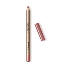 Карандаш для губ 06 Mauve, 1,2 г Kiko Milano, Creamy Color Comfort Lip Liner, красный