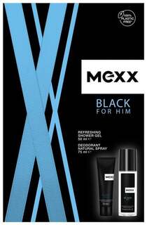 Парфюмерный набор, 2 шт. Mexx, Black for Him