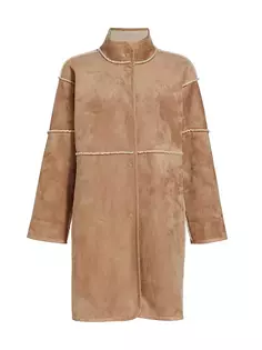 Двусторонняя куртка Cara из шерпы Velvet By Graham &amp; Spencer, цвет sand