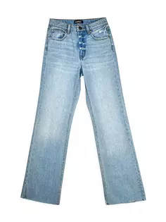 Широкие джинсы для девочек Katiej Nyc, цвет light wash