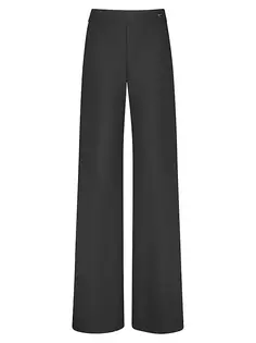 Anouk - Широкие брюки А-силуэта из эластичного джерси Callas Milano, черный