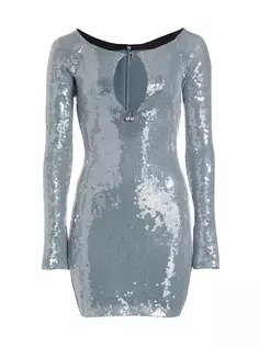 Мини-платье Solare с пайетками 16Arlington, цвет dolphin