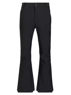 Расклешенные брюки Ski Franz IV с высокой посадкой Fusalp, черный