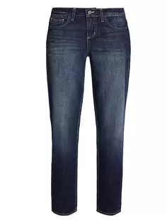 Прямые джинсы Nevia с напуском L&apos;Agence, цвет modesto L'agence