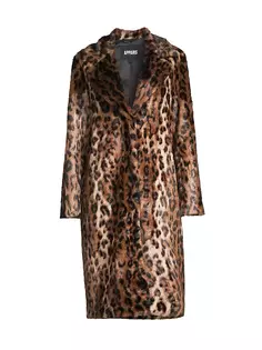 Пальто Tikka из искусственного леопарда Apparis, леопард